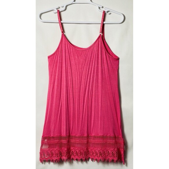 2B Together Camisole With Lace Pink Size M Stretch - Picture 1 of 3